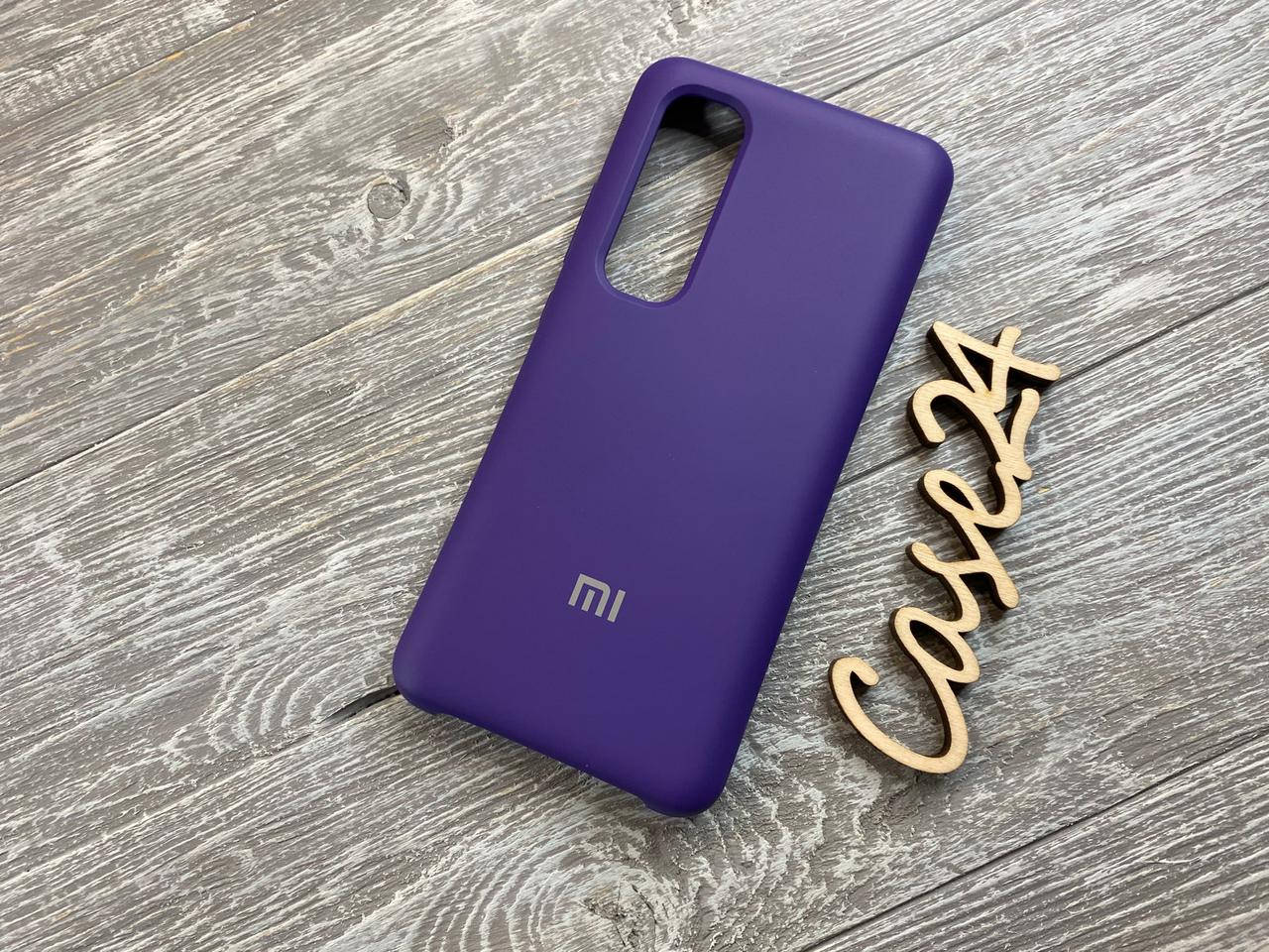 

Чехол Soft touch для Xiaomi Mi Note 10 Lite (8 цветов) фиолетовый