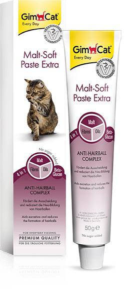 

Паста для котів GimCat Malt-Soft Extra 200 г (для виведення шерсті)