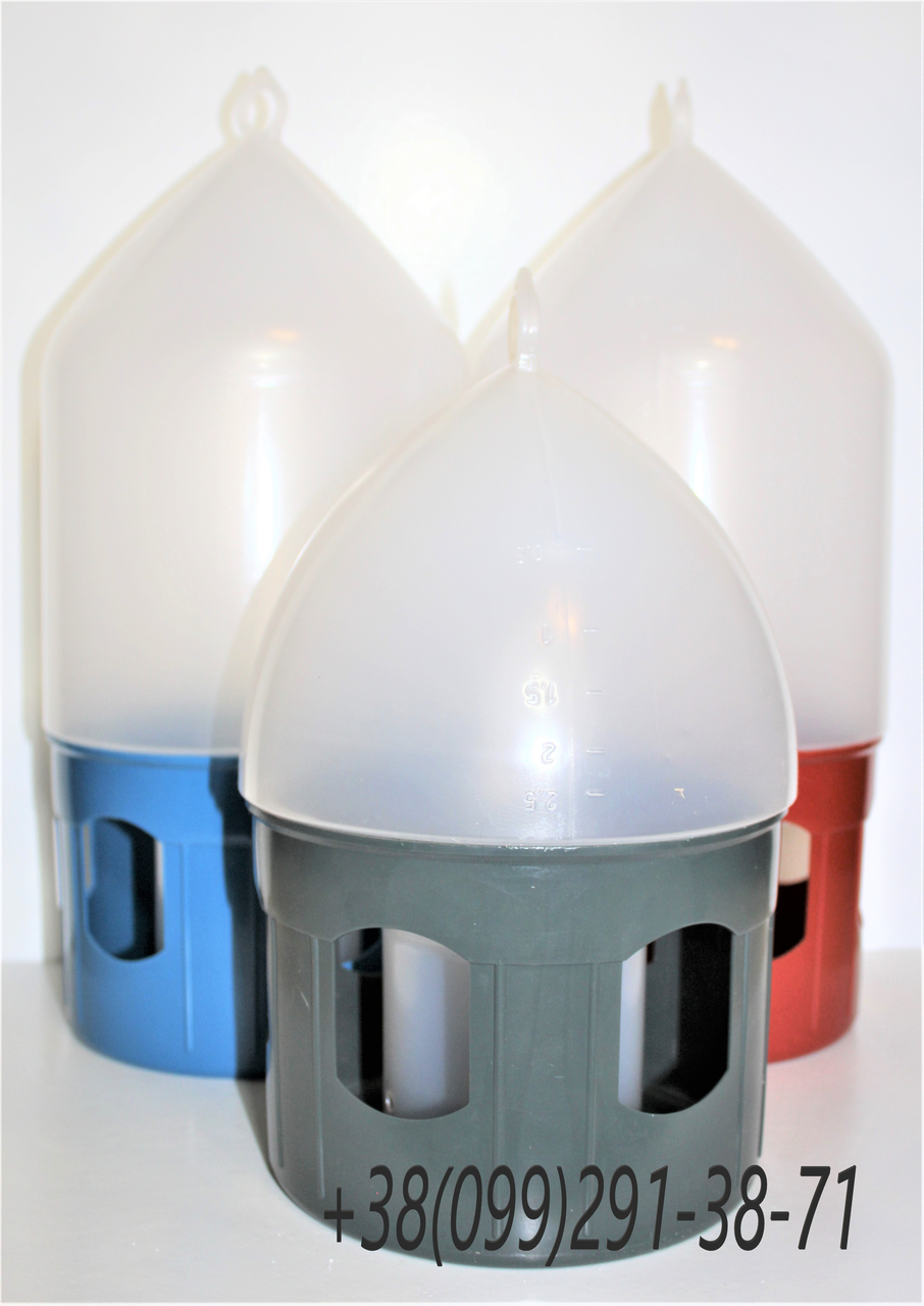 

Вакуумная поилка для голубей автопоилка на 3л