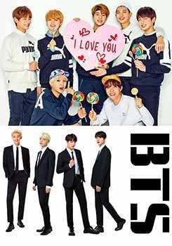 

Вафельная картинка БТС (BTS) А4, Черный