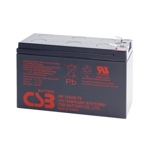 

Аккумуляторная батарея CSB HR1234W F2 12V 9Ah