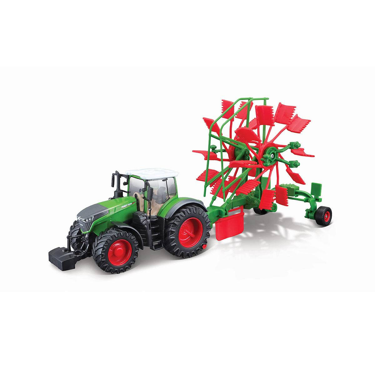 

Модель - ТРАКТОР FENDT 1050 VARIO c роторными валковыми граблями (10 cm) 18-31665