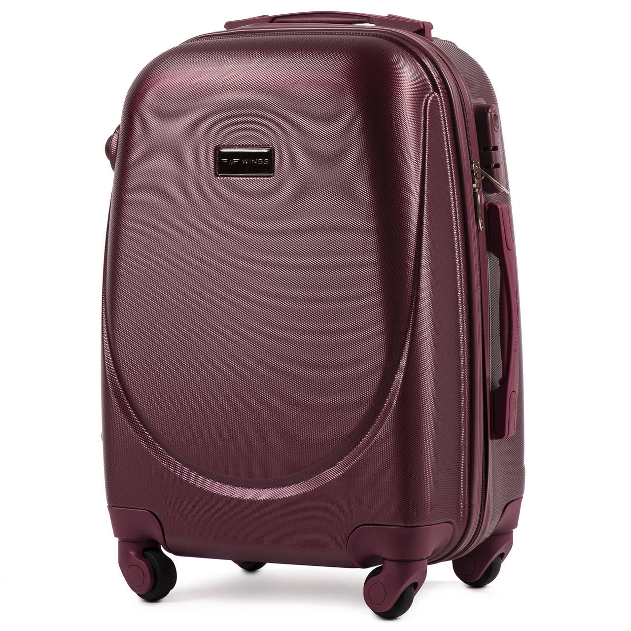 

Чемодан WINGS K310 АБС-пластик, мини (ручная кладь) XS Бордовый