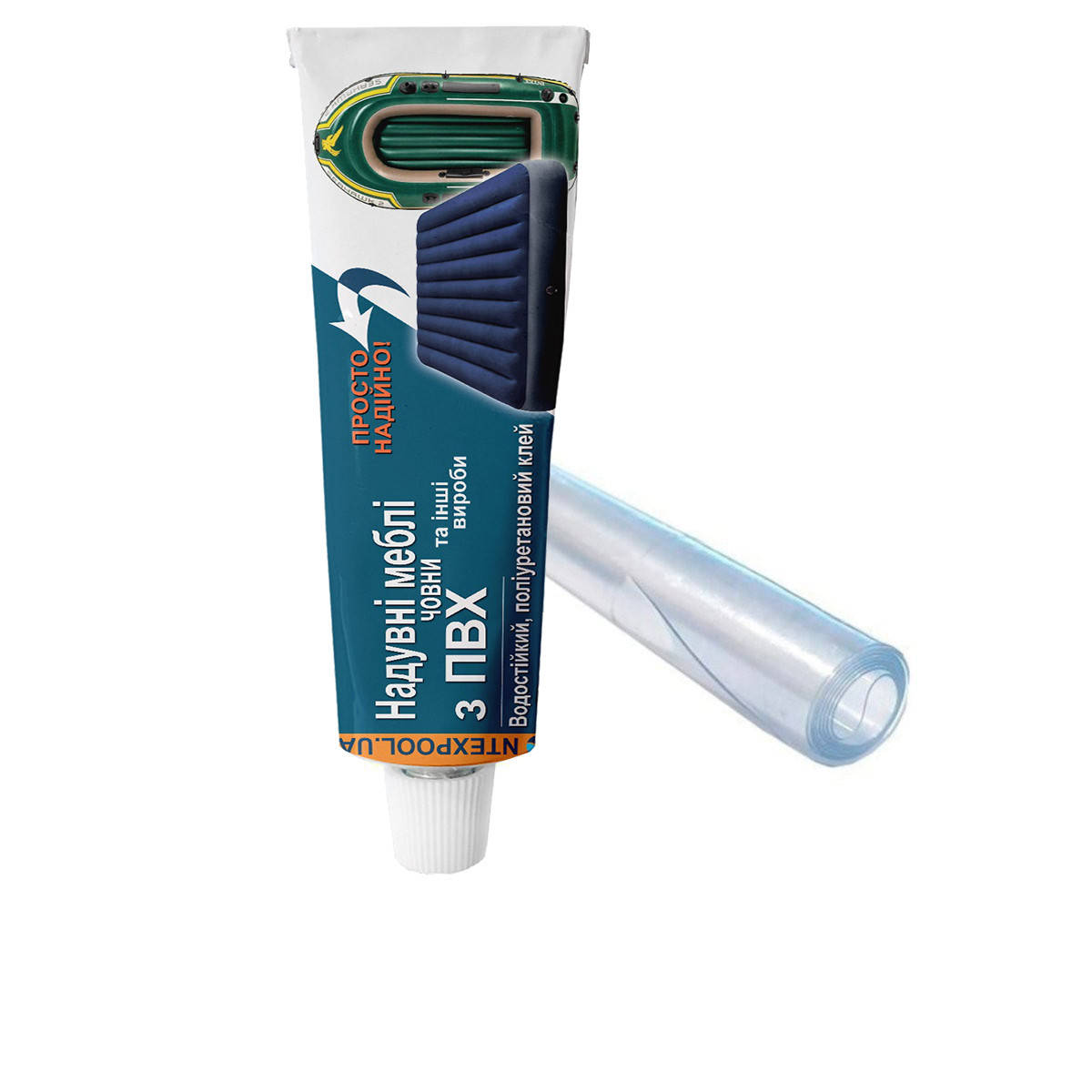 

Ремонтный набор для матрасов, лодок из ПВХ IntexPool 33633, клей 40 г, заплатка