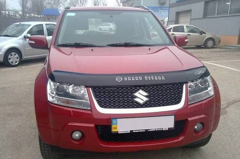 

Дефлектор на капот (мухобойки) Suzuki Grand Vitara 2005-
