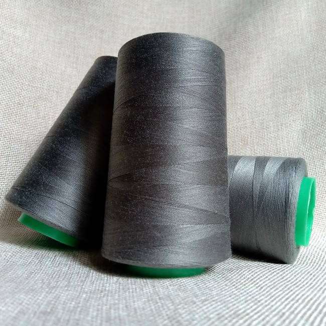 

Нитки швейные Ninatex, 40/2, 5000 ярдов, серый. 315
