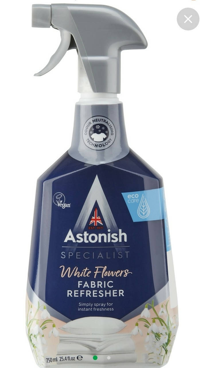 

Нейтрализатор неприятных запахов Астониш Astonish Fabric Refresher 750 мл