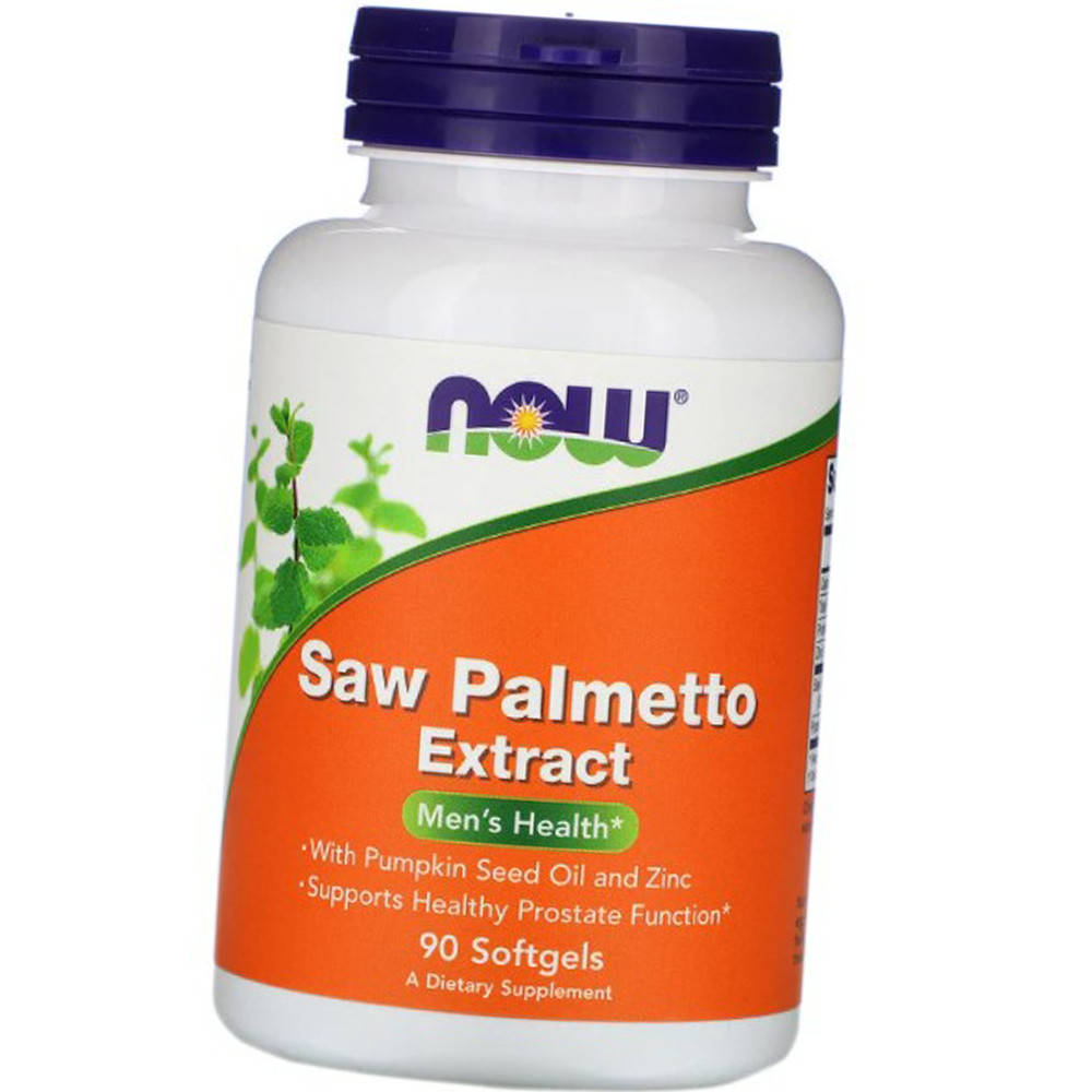 

Со Пальметто NOW Saw Palmetto Extract 90 гел капс