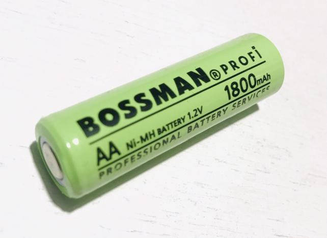 

Аккумулятор технический Bossman-Profi AA/HR6 1,2V 1800mAh (Ni-Mh)
