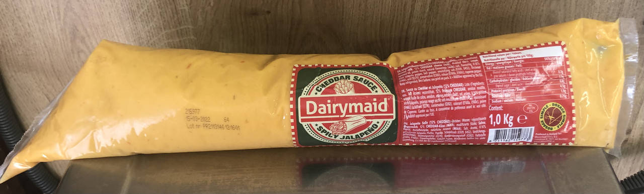 

Сырный соус Чеддер Dairymaid 1 кг
