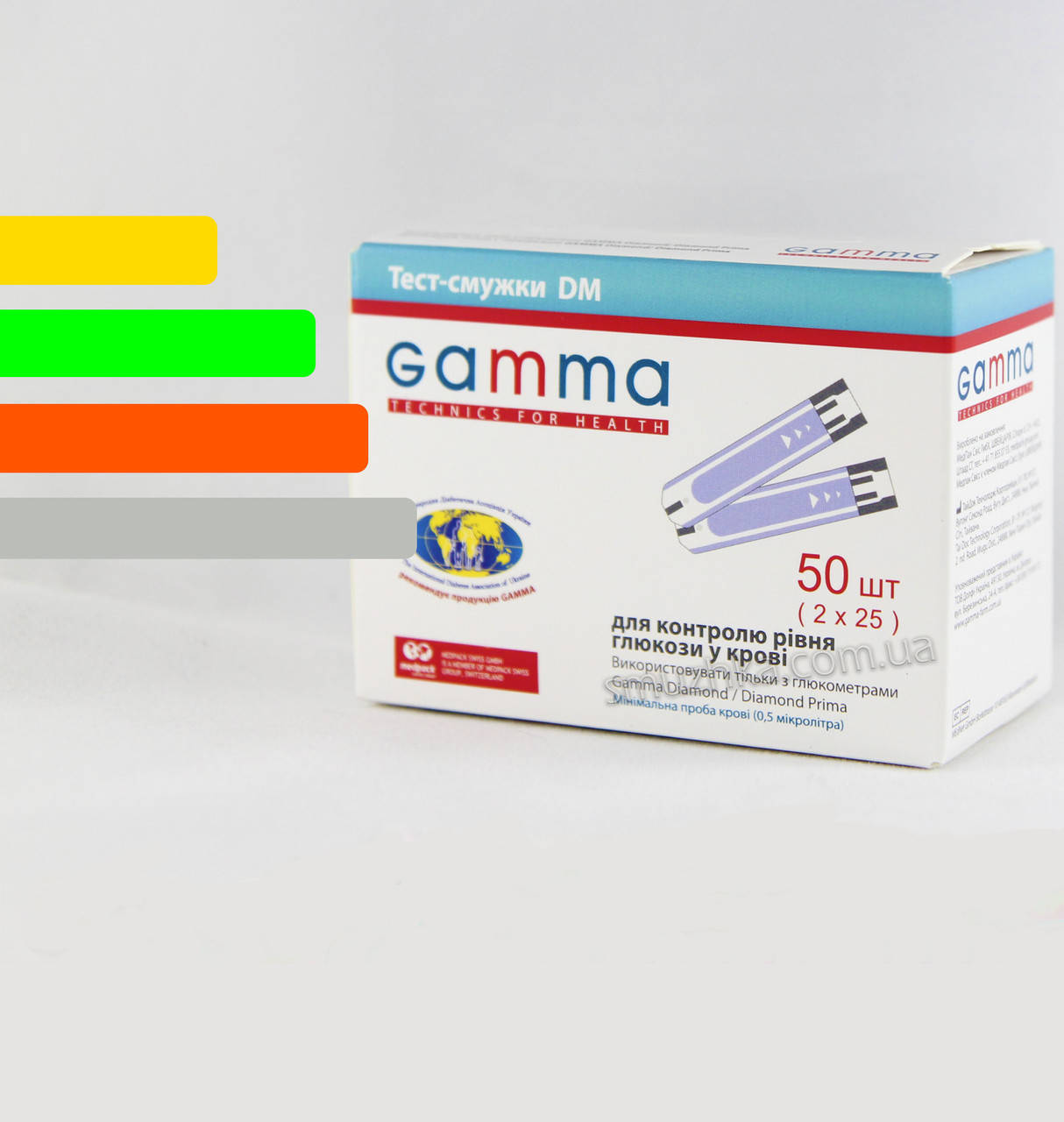

Тест полоски Гамма ДМ #50 - Gamma DM #50