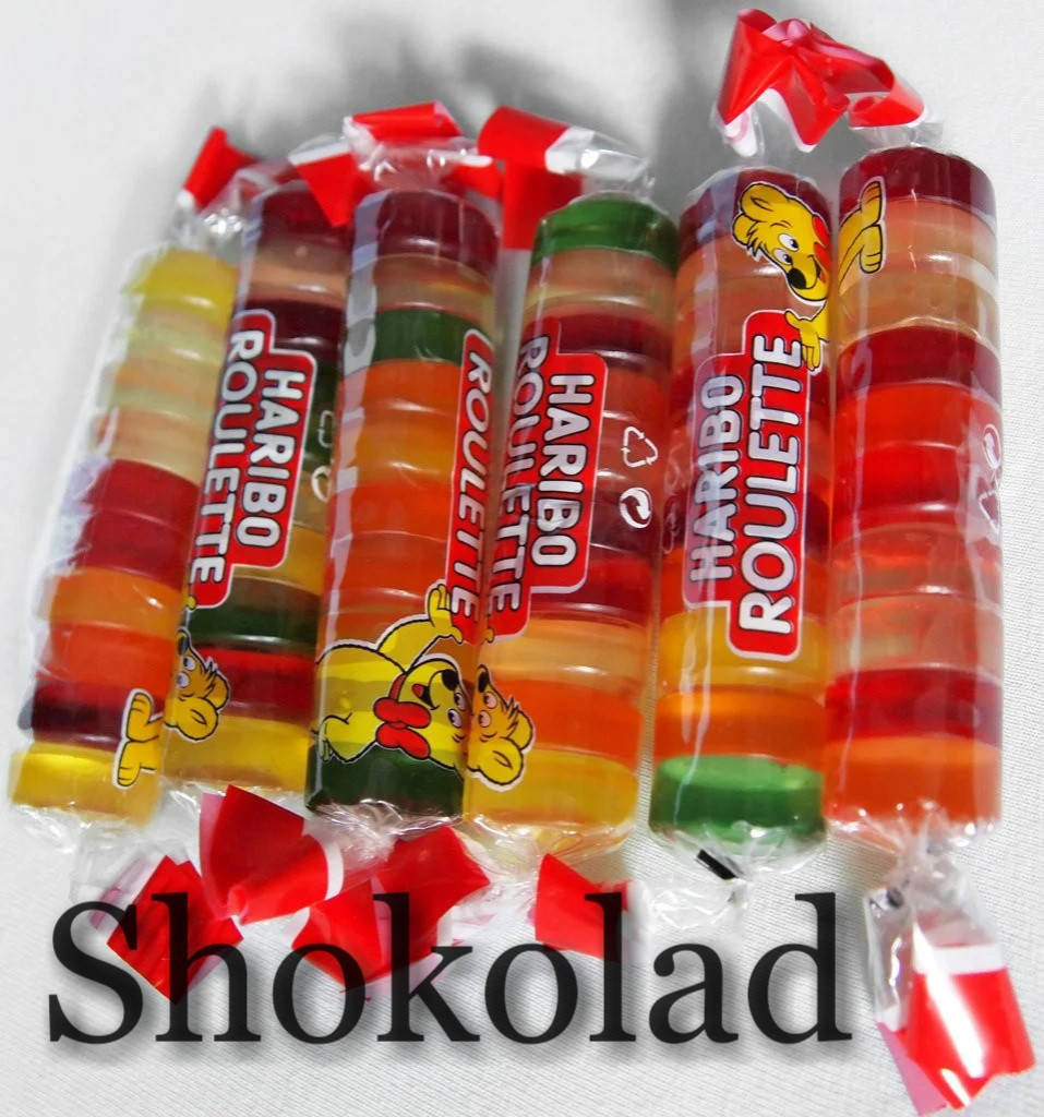 

Желейные конфеты Haribo Roulette 25 г Германия