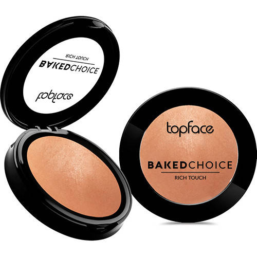 

TopFace Рум'яна запечені PT703 №001 (Nude Sparkle)