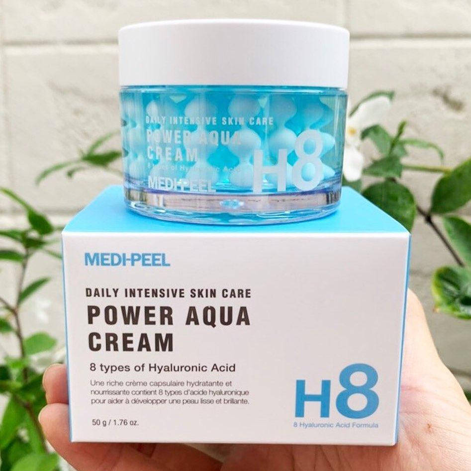

Крем для лица с пептидными капсулами MEDI-PEEL Power Aqua Cream H8