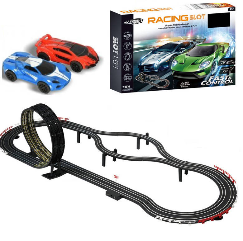 

*Автотрек "Параллельные гонки" Racing slot на управлении арт. 112-2