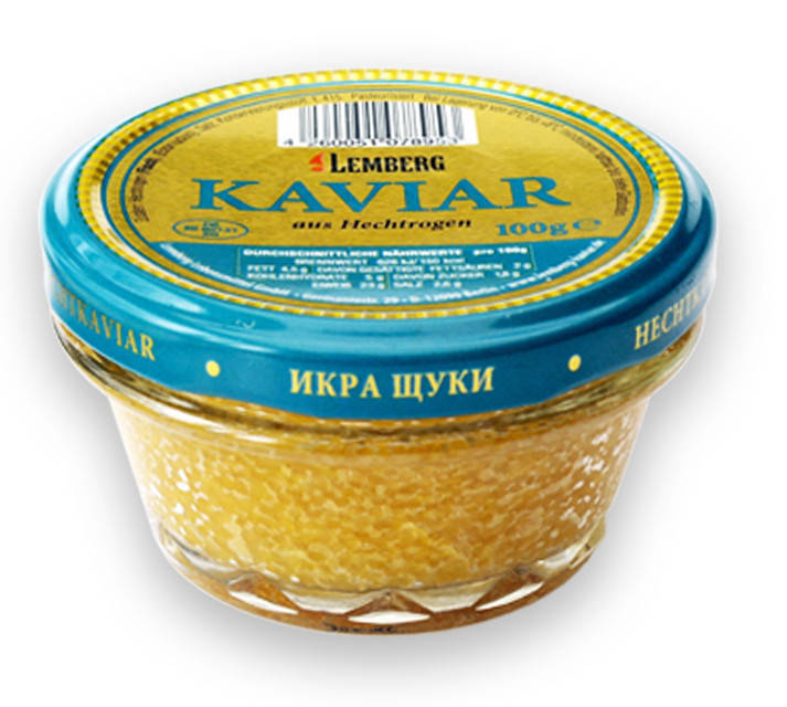 

Икра щуки, ТМ Лемберг, Германия, 100 грамм