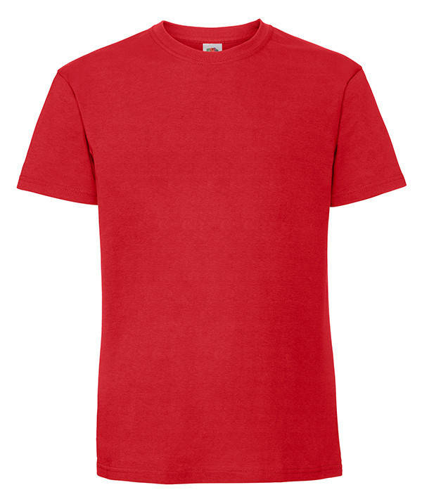 

Мужская футболка плотная из хлопка 2XL, 40 Красный