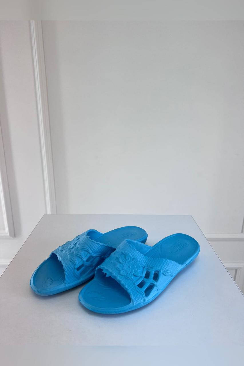 

Шлепки пена женские голубые Dreamstan 144223S, Голубой