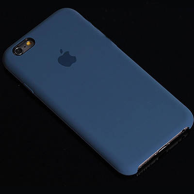 

Оригинальный силиконовый чехол для Apple iPhone 6/6s Soft Touch (4.7") Светло-синий