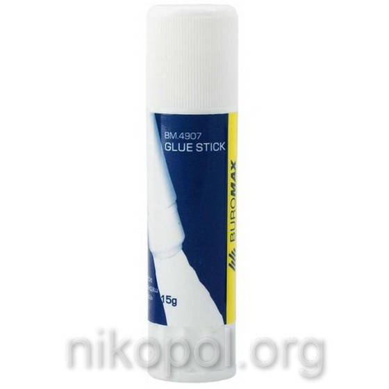 

Клей-карандаш Buromax PVP BM.4907 15 грамм