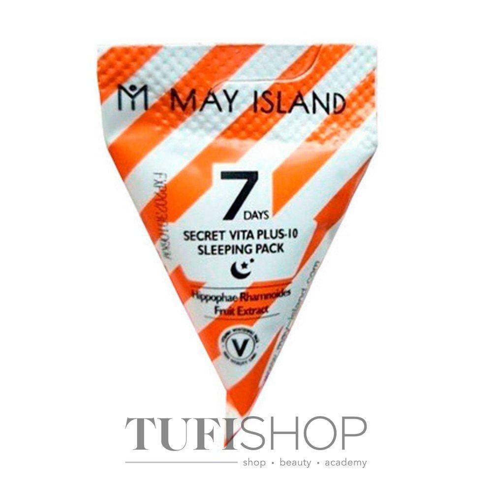 

Ночная маска для лица May Island Seven Days Secret Vita Plus 10 Sleeping Mask, 5 г