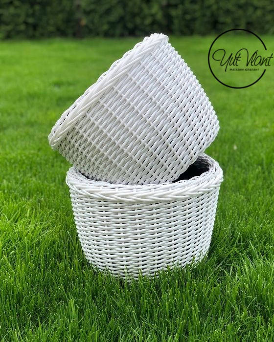 

Кашпо из ротанга, Горшки для цветков кашпо из ротанга, Кашпо горшки плетенные из ротанга