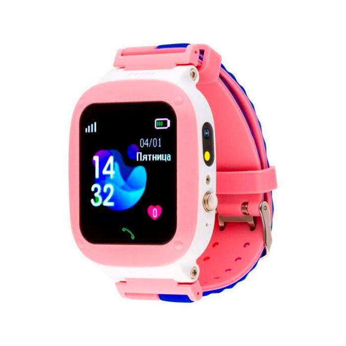 

Детские умные часы AmiGo GO004 Splashproof Camera LED Pink