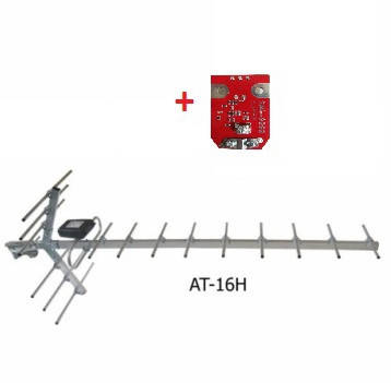 

Антенна телевизионная, внешняя DVB-T2 АТ-16Н