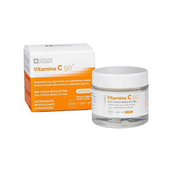 

Крем для лица с витамином С Viseger Pharma SPF 50+, 50 мл