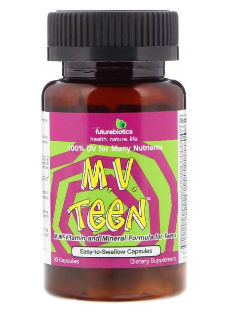

FutureBiotics, M.V. Teen Мультивитамины для Подростков 90 капсул