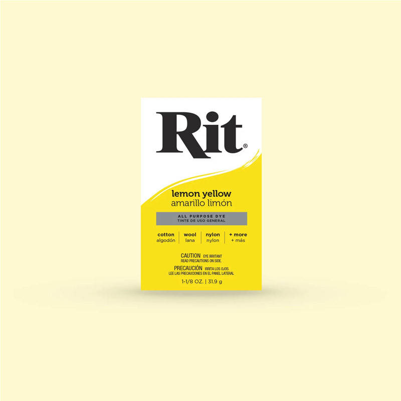 

Краситель для одежды Rit Dye Lemon Yellow (100656)