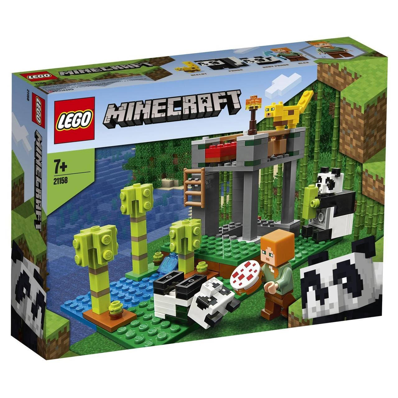 

LEGO ЛЕГО Minecraft Питомник панд 21158