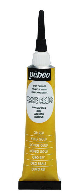 

Контур прочный по стеклу и металлу PEBEO Cerne Relief 20мл ЗОЛОТО КОРОЛЕВСКОЕ