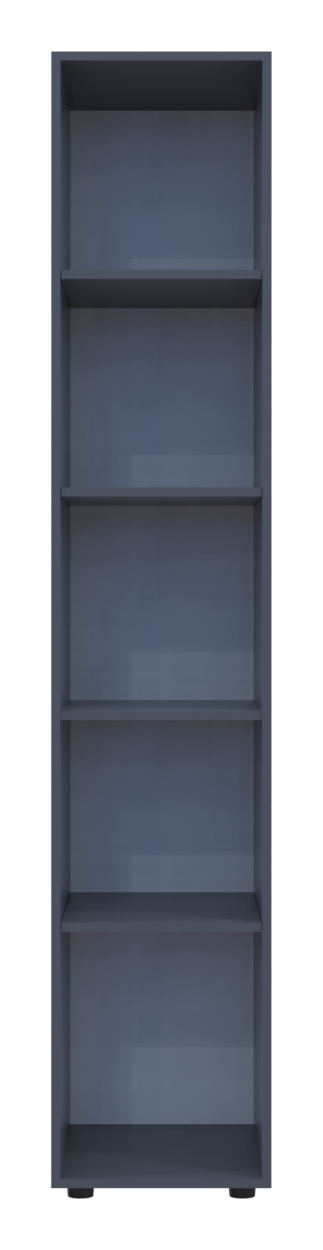 Шафа для одягу Doros Гелар Графіт з Дзеркалом 39х49.5х203.4 (44900244) 2