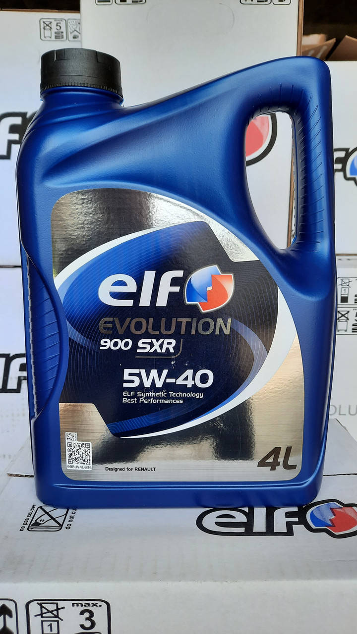 

Масло моторное синтетическое Эльф Elf Evolution 900 SXR 5W-40 (4 литра)
