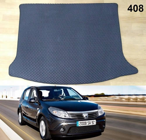 

Коврик ЕВА в багажник Dacia Sandero '08-12, Черный