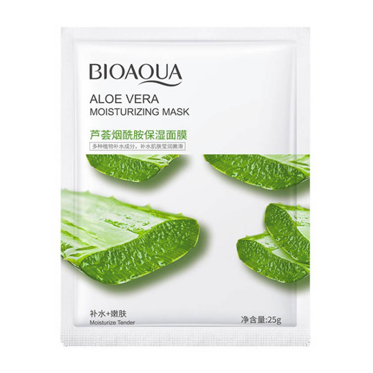

Тканевая маска для лица Bioaqua с алоэ вера