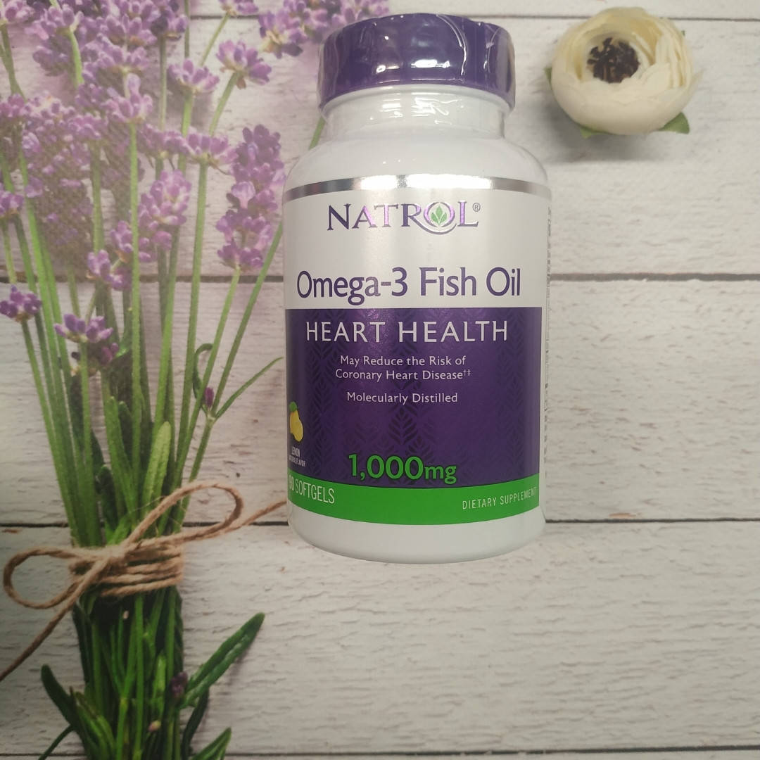 

Natrol USA Omega 3 Fish Oil 1000 mg 30% 90 soft омега 3 рибячий жир