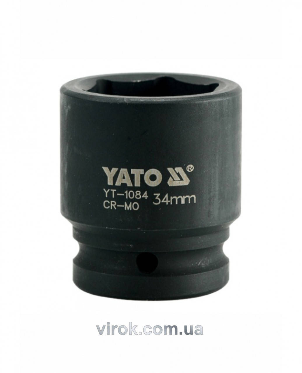 

Головка торцевая ударная шестигранная YATO 3/4" М34 х 56 мм YT-1084