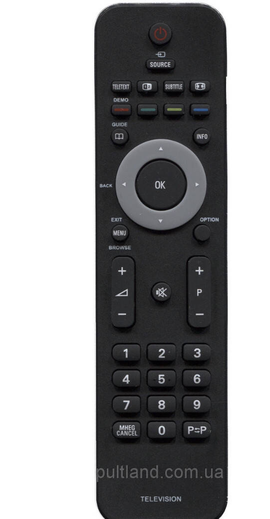

Пульт дистанционного управления для телевизора PHILIPS RC-242254901833 [PLASMA, LCD TV]