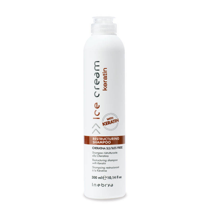 

Безсульфатный восстанавливающий шампунь с кератином Keratin Restructuring Shampoo 300 мл