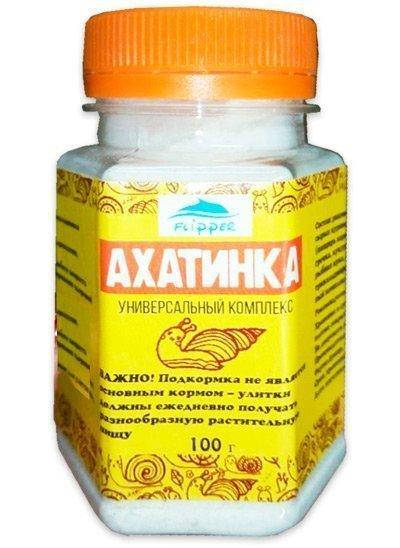 

Белково-кальциевая подкормка Ахатинка для сухопутных улиток 100г
