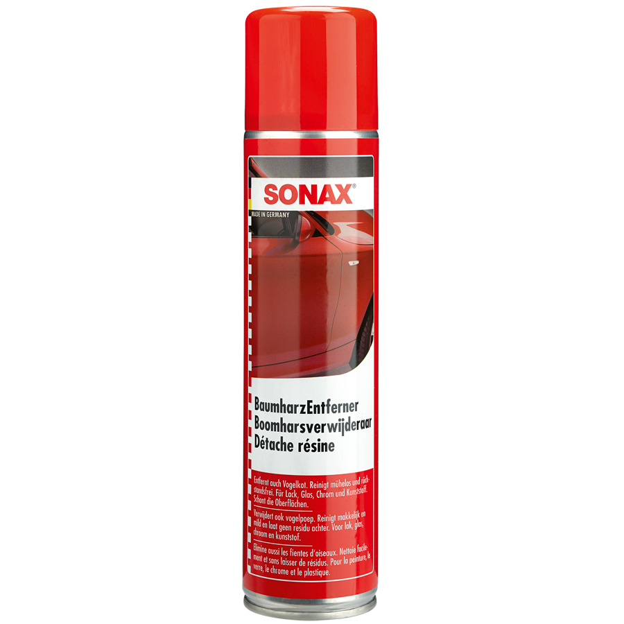 

Очиститель древесной и битумной смолы SONAX Resin Remover 400мл 201483