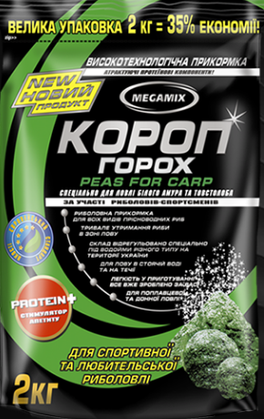 

Прикормка Короп Горох 2кг (Megamix)