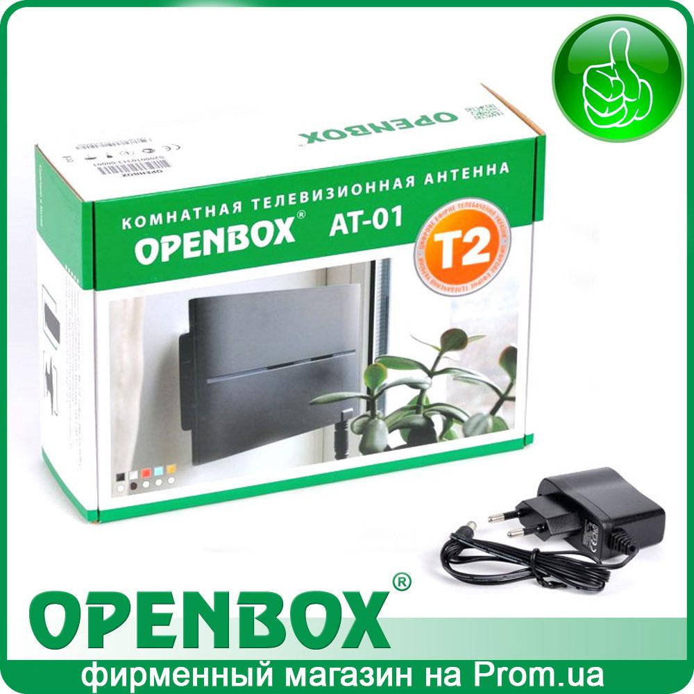 

Антенна эфирная с усилителем и блоком питания Openbox AT-01 (черная)