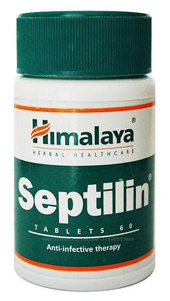

Септилин Природный антибиотик, 60 таб, Хималая Septilin, Himalaya