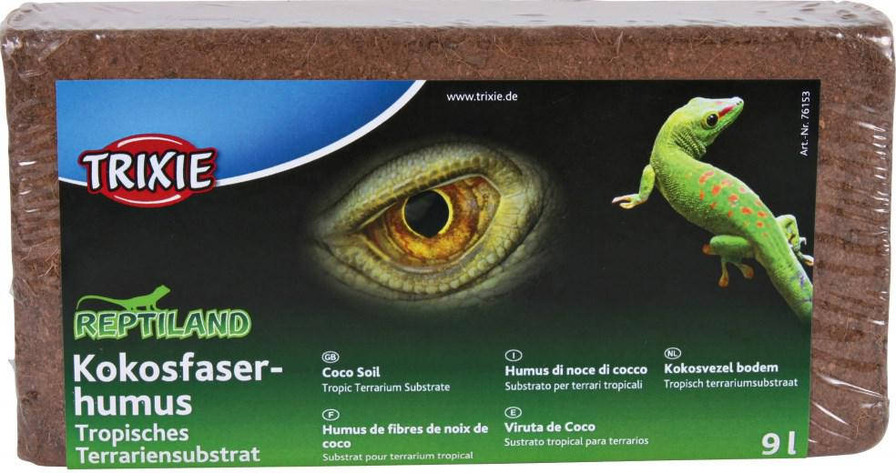 

Кокосовый субстрат наполнитель для террариума Kokosfaser humus 9л 650гр код 76153