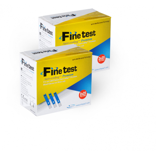 

Тест-полоски Finetest (Файнтест) Premium - 50 шт