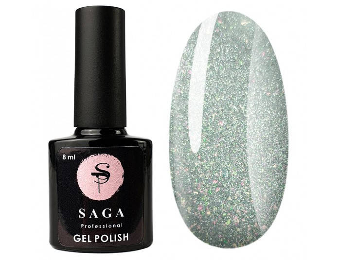 

Гель лак хрустальная кошка Saga Cat Shine № 9