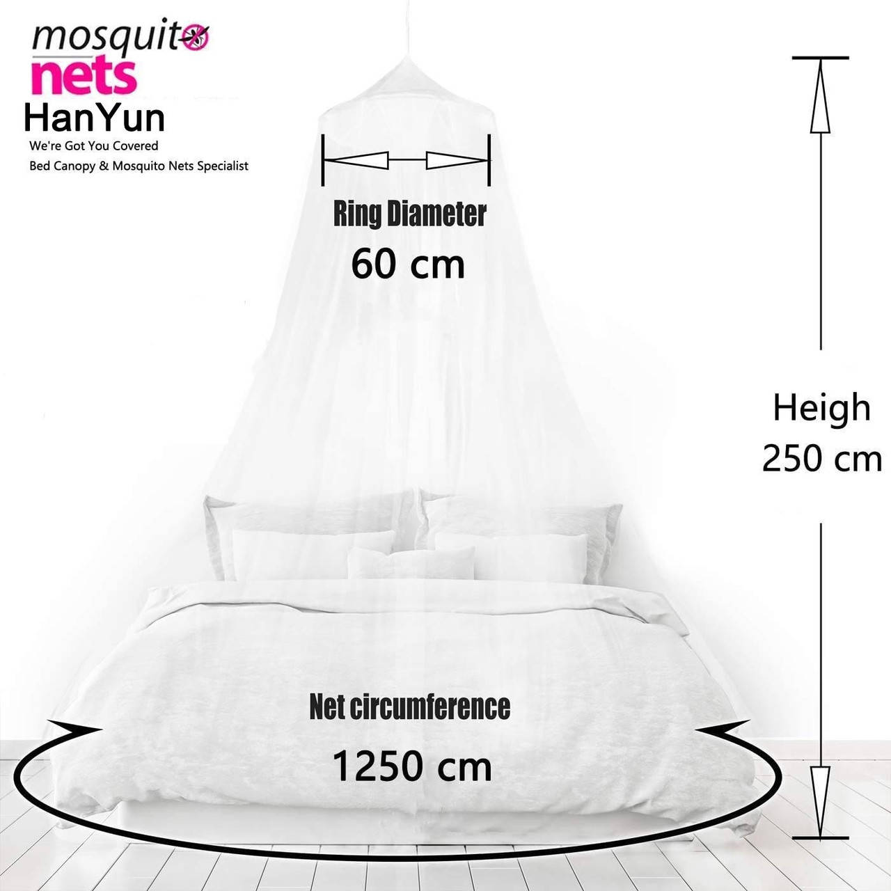 

Москитная сетка для кровати с подсветкой